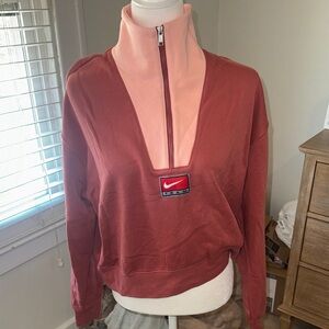 Nike Two-Tone Half-Zip Sweatshirt